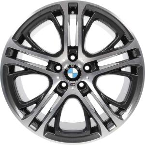 BMW 310M Orbit Grey with Bright Turned Alloy Wheel for BMW X3 F25 - Sizes 20in