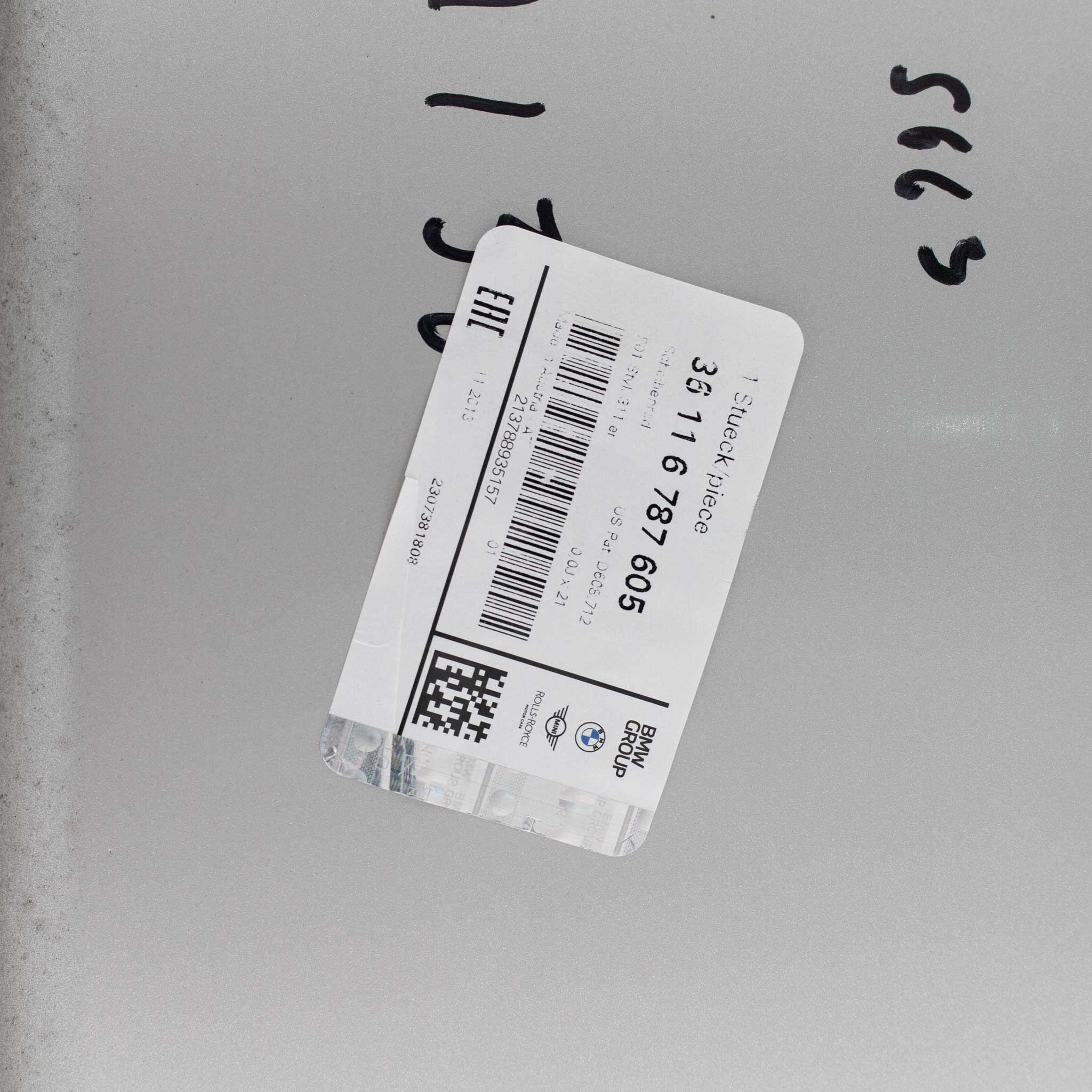 BMW 311 Silver Alloy Wheel Product Image #5