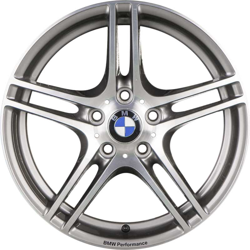 BMW 313 Performance Silver with Bright Turned Alloy Wheel Product Image #1