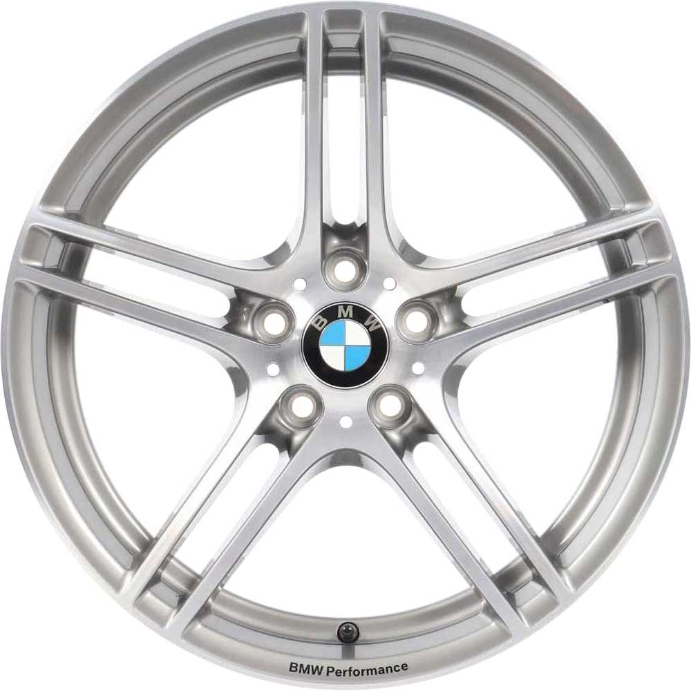 BMW 313 Performance Silver with Bright Turned Alloy Wheel Product Image #1