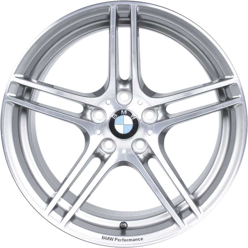 BMW 313 Performance Silver with Bright Turned Alloy Wheel Product Image #1