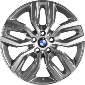 BMW 337 Silver Alloy Wheel for BMW X6 M E71 - Sizes 20in