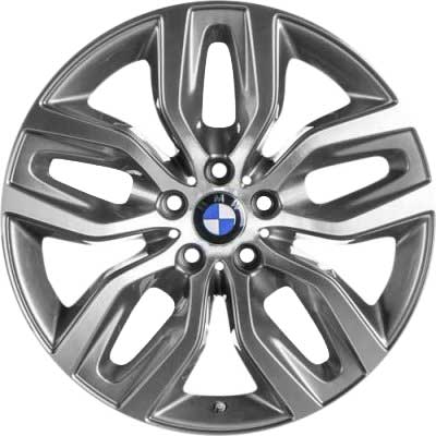 BMW 337 Ferric Grey with Bright Turned Alloy Wheel Product Image #1