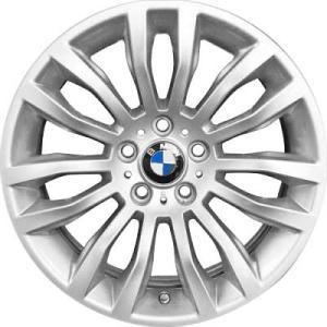 18" BMW 321 Silver alloy wheel