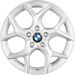 18" BMW 322 Silver alloy wheel