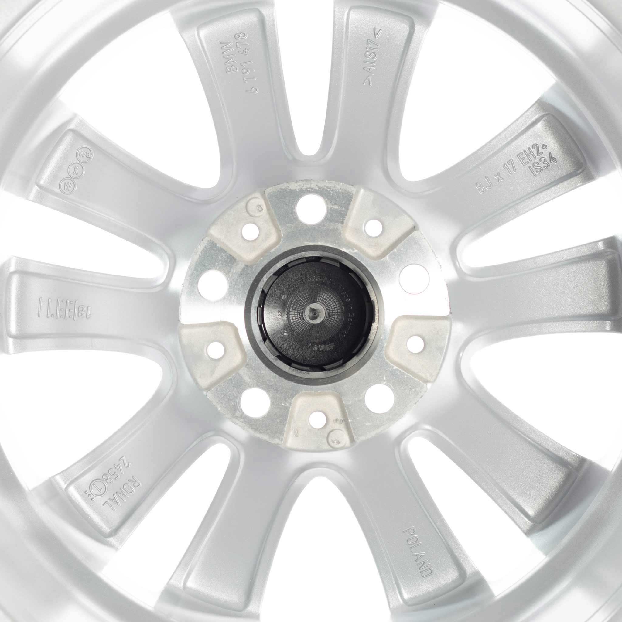 BMW 338 Silver Alloy Wheel Product Image #5