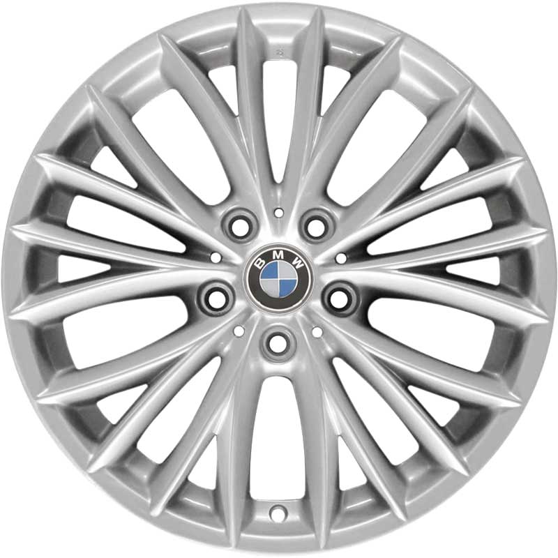 BMW 342 Silver Alloy Wheel Product Image #1