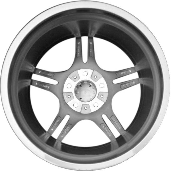 BMW 313 Performance Ferric Grey with Bright Turned Alloy Wheel Product Image #2