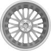 BMW 312 Reflex Silver Wheel Img 2
