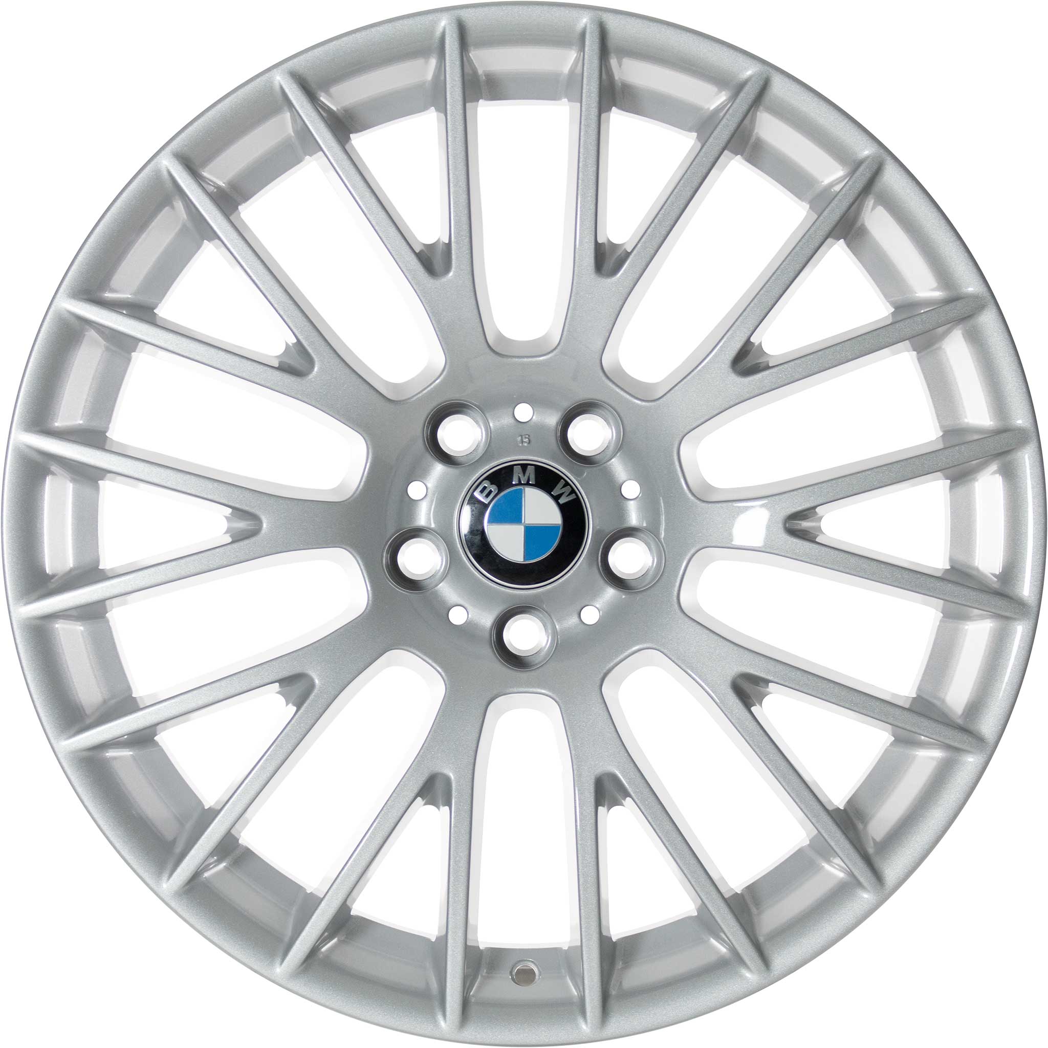 BMW 312 Reflex Silver Alloy Wheel Product Image #1