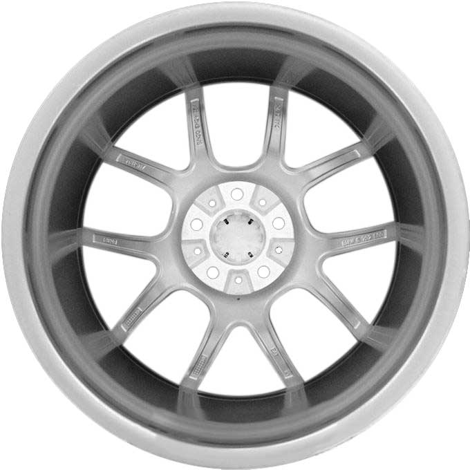 BMW 356 Ferric Grey with Bright Turned Alloy Wheel Product Image #2