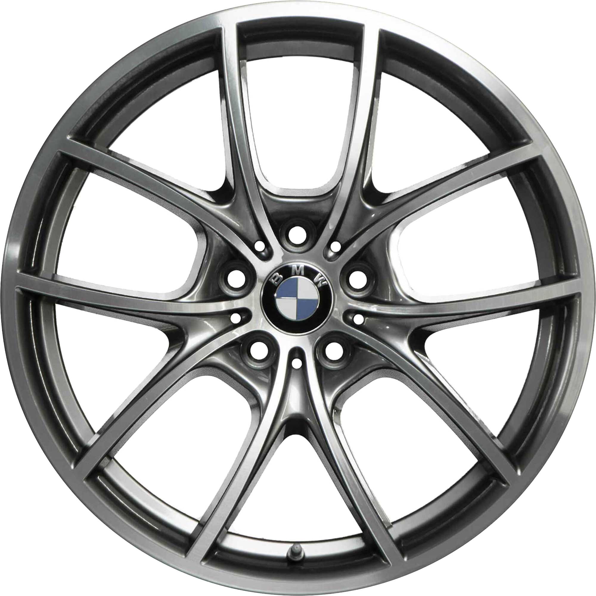 BMW 356 Ferric Grey with Bright Turned Alloy Wheel Product Image #1