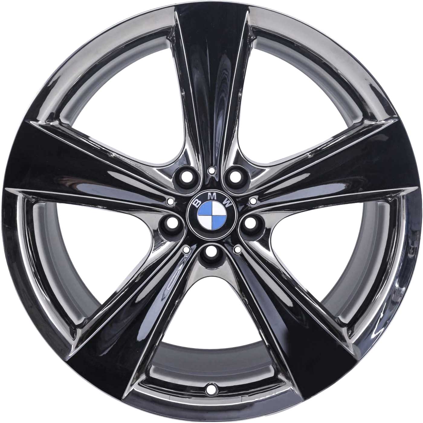 BMW 128 Midnight Chrome Alloy Wheel Product Image #1