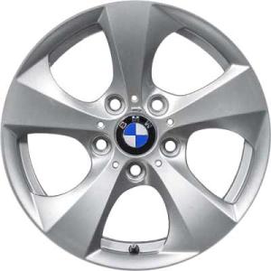 BMW 306 Décor Silver Right Alloy Wheel for BMW X3 F25 - Sizes 17in