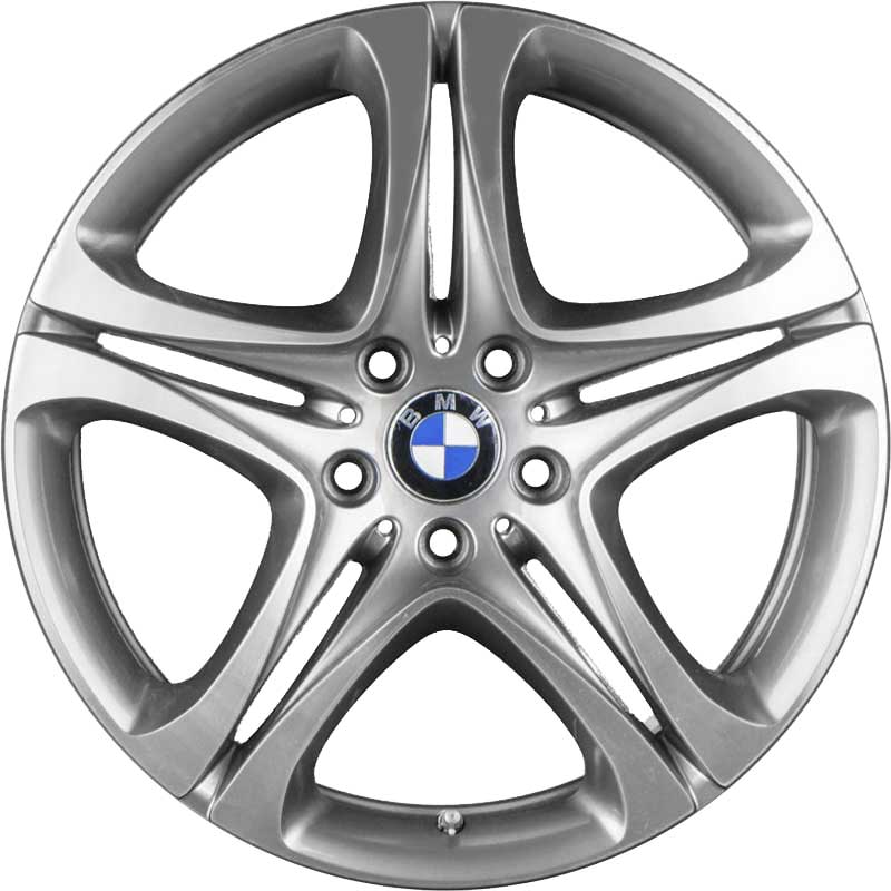 BMW 367 Silver with Bright Turned Alloy Wheel Product Image #1