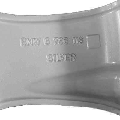BMW 311 Reflex Silver Alloy Wheel Product Image #4