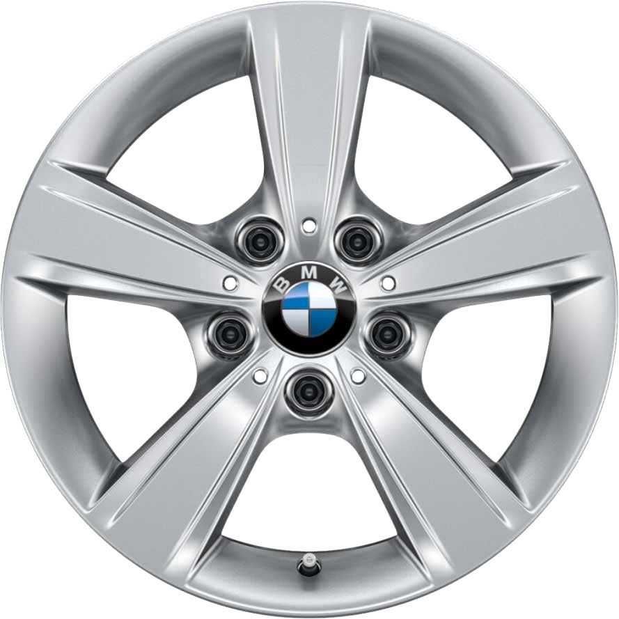 BMW 376 Silver Alloy Wheel Product Image #1