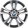 BMW 384 Orbit Grey with Bright Turned Wheel Img 1