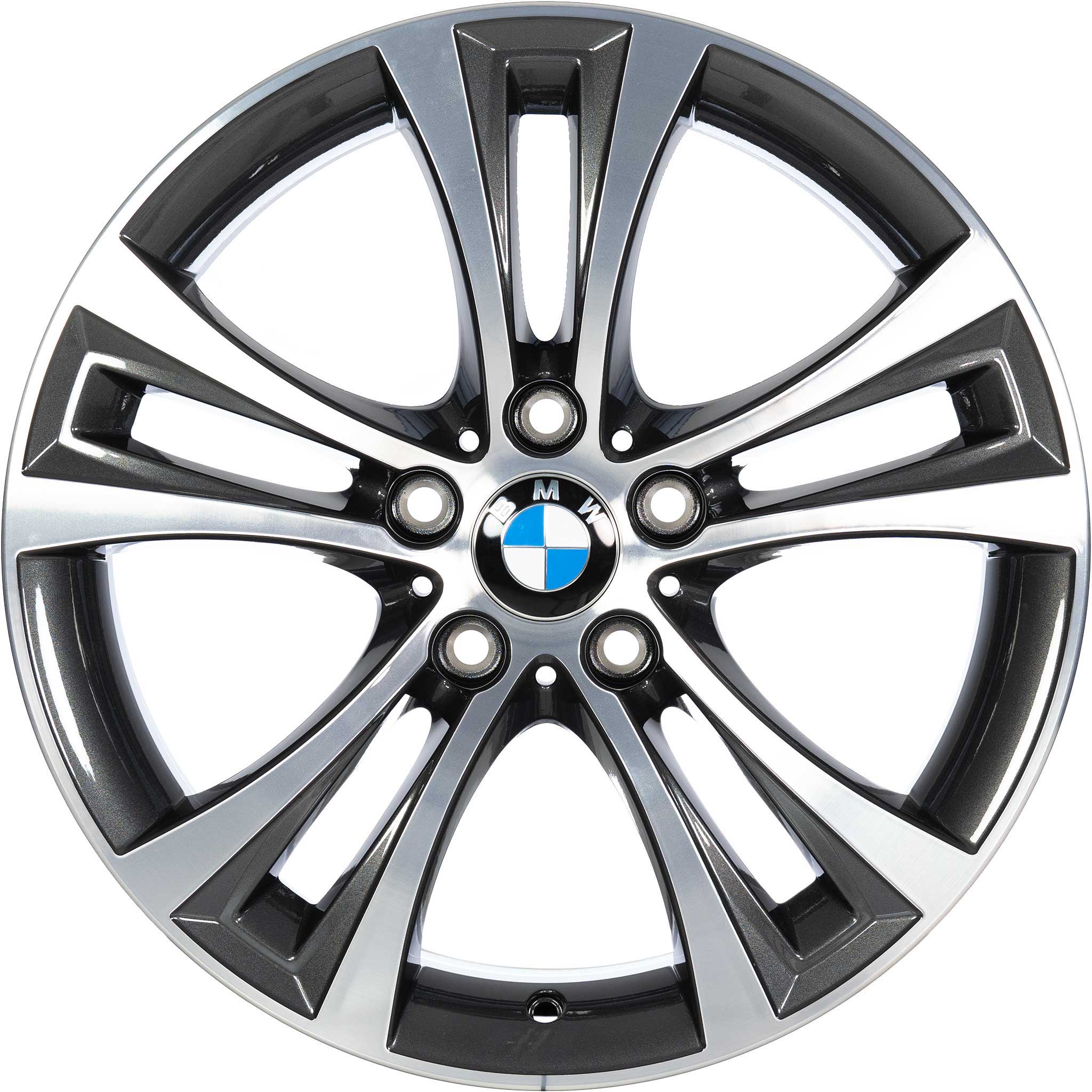 BMW 384 Orbit Grey with Bright Turned Alloy Wheel Product Image #1