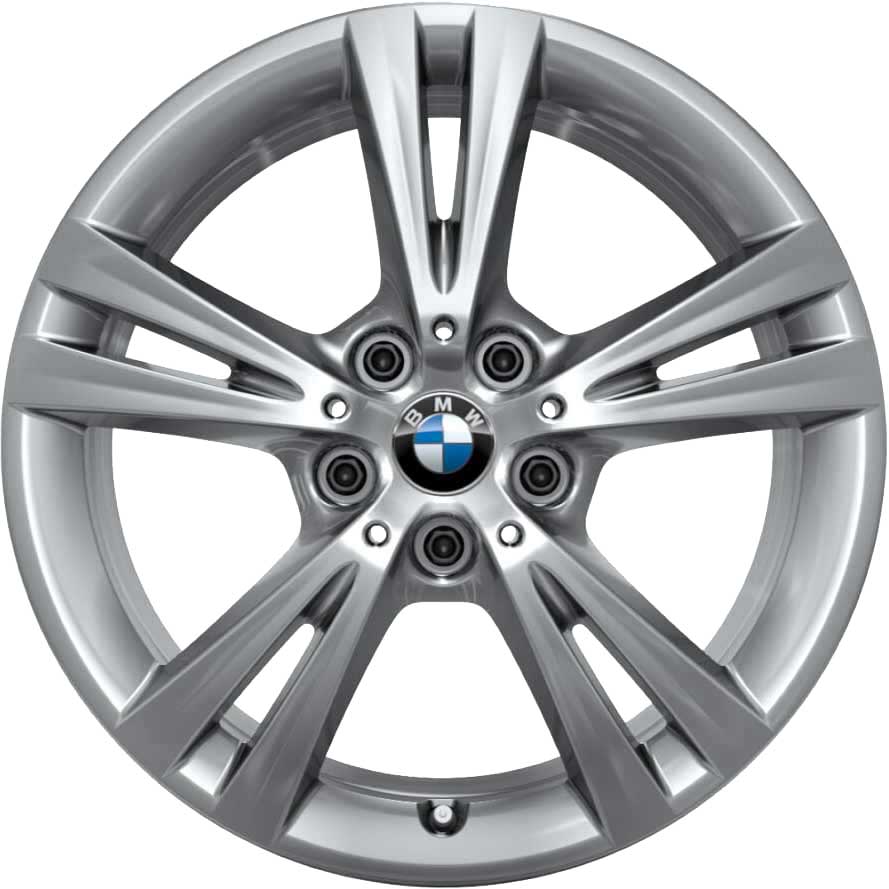 BMW 385 Silver Alloy Wheel Product Image #1