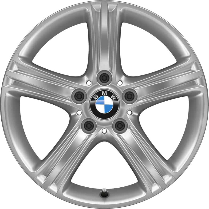 BMW 393 Silver Alloy Wheel Product Image #1