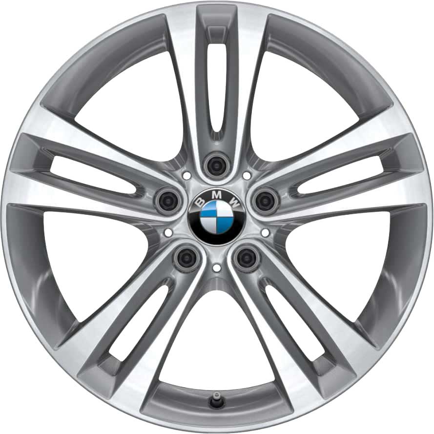 BMW 397 Ferric Grey with Bright Turned Alloy Wheel Product Image #1