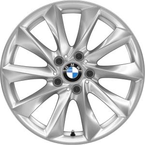 18" BMW 415 Reflex Silver alloy wheel