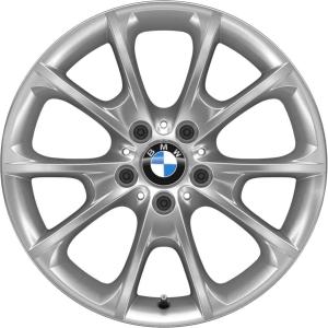 BMW 398 Silver Alloy Wheel for BMW 3 Series F31 - Sizes 18in