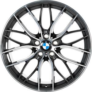 BMW 405M Orbit Grey with Bright Turned Alloy Wheel for BMW 3 Series F31 - Sizes 20in