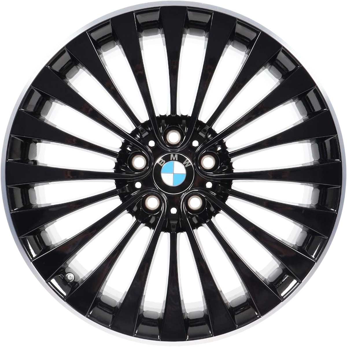 BMW 410 Black with Bright Turned Alloy Wheel Product Image #1