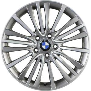 19" BMW 423 Ferric Grey with Bright Turned alloy wheel