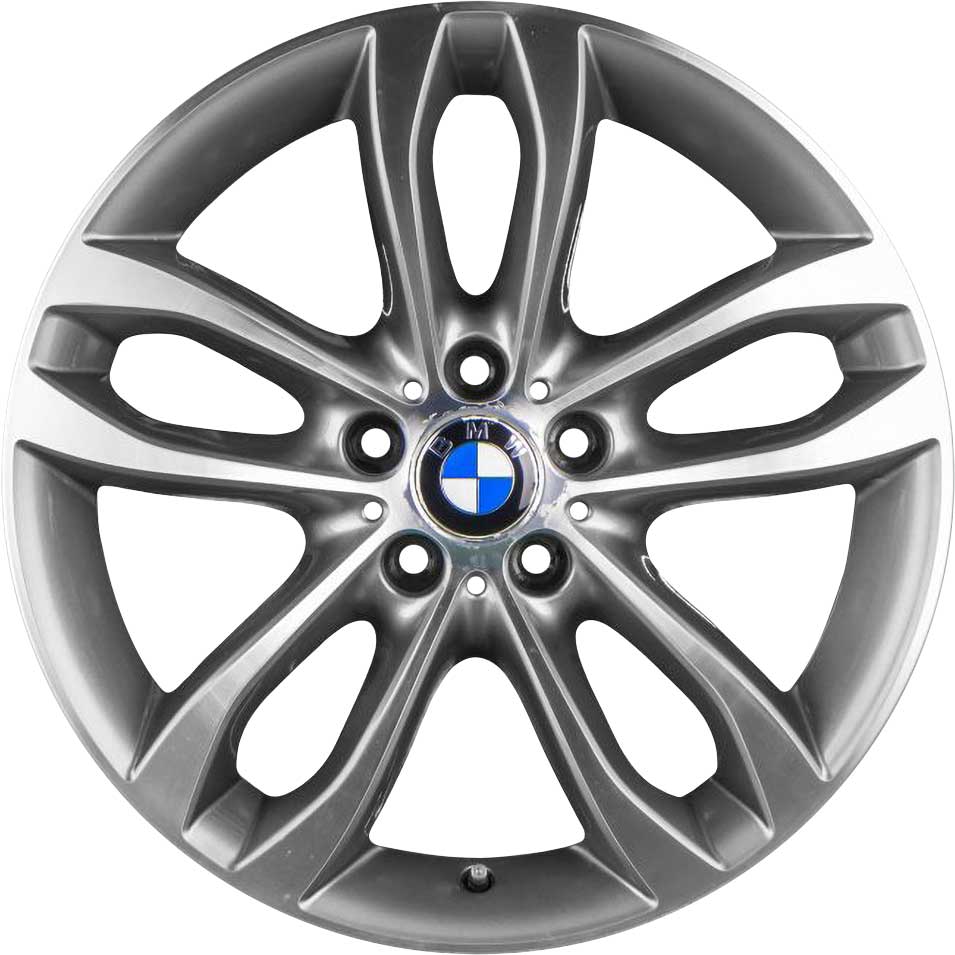 BMW 424 Ferric Grey with Bright Turned Alloy Wheel Product Image #1
