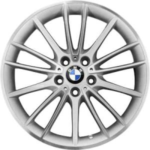 19" BMW 426 Silver with Bright Turned alloy wheel
