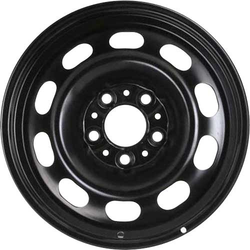 BMW 12 Steel Black Alloy Wheel Product Image #1