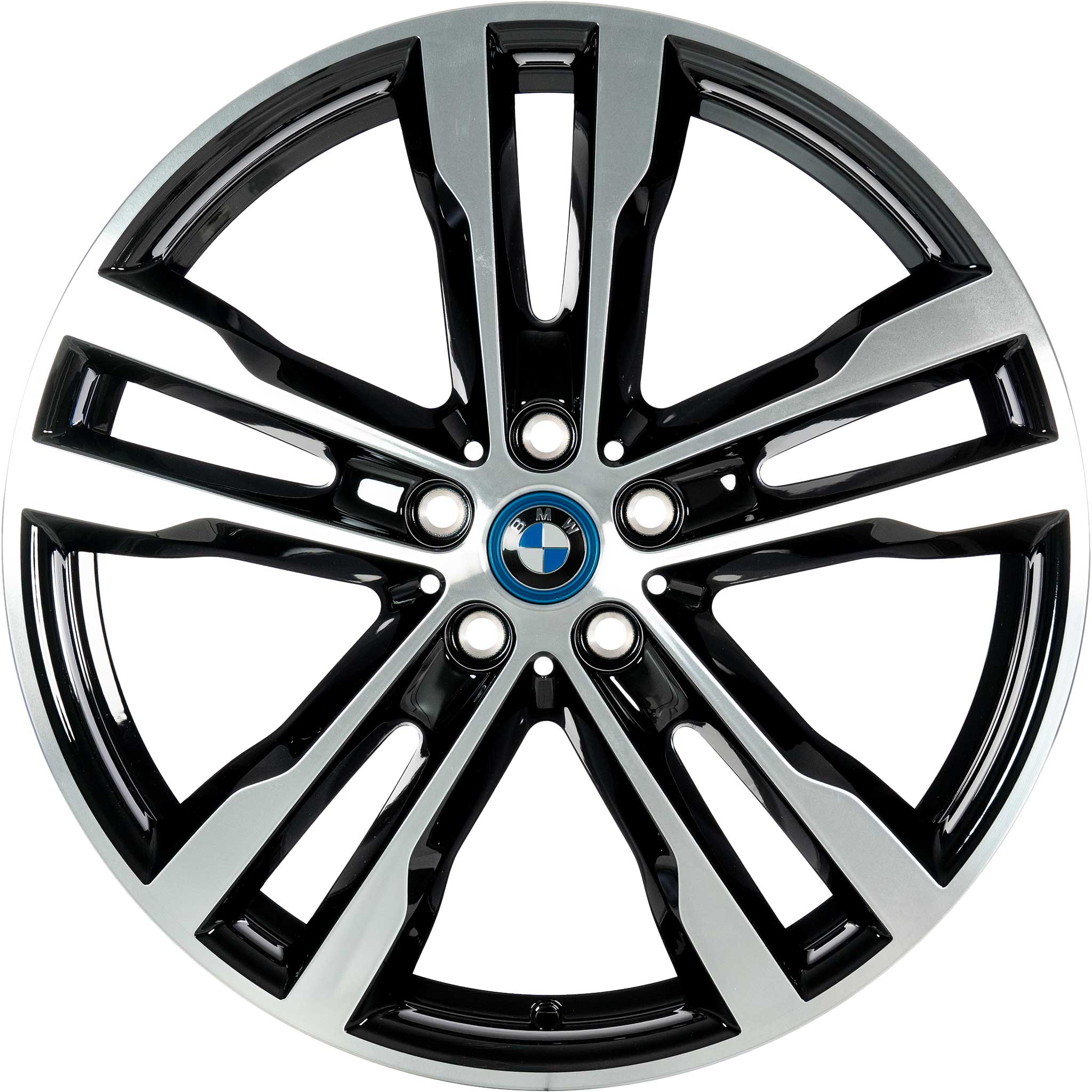 BMW 431 Jet Black with Bright Turned Alloy Wheel Product Image #1