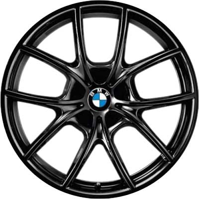 BMW 356 Liquid Black Alloy Wheel Product Image #1