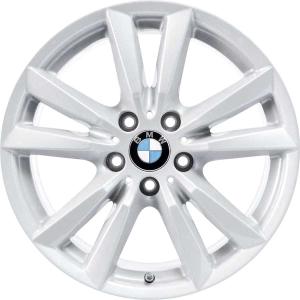 18" BMW 446 Reflex Silver alloy wheel