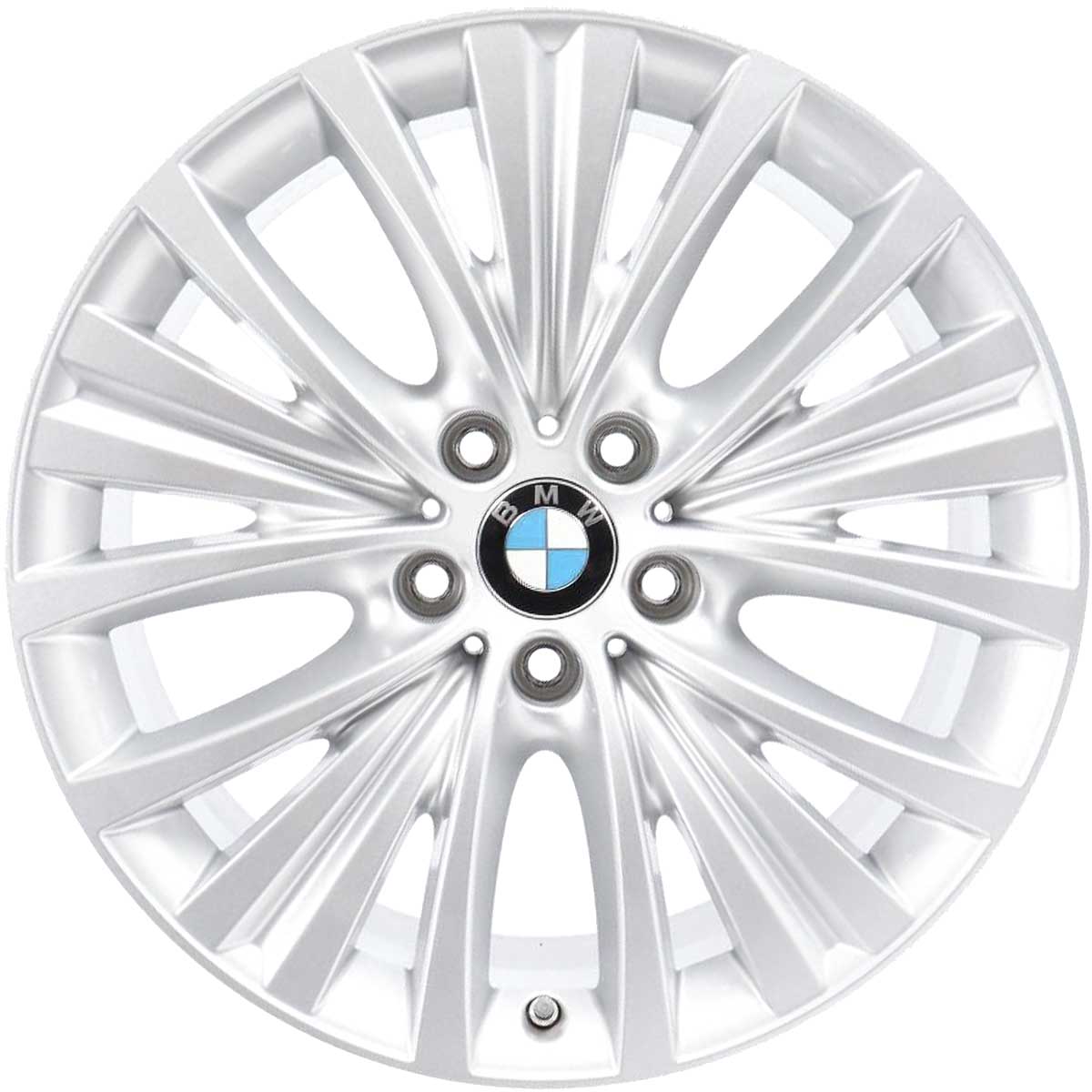 BMW 448 Reflex Silver with Bright Turned Alloy Wheel Product Image #1