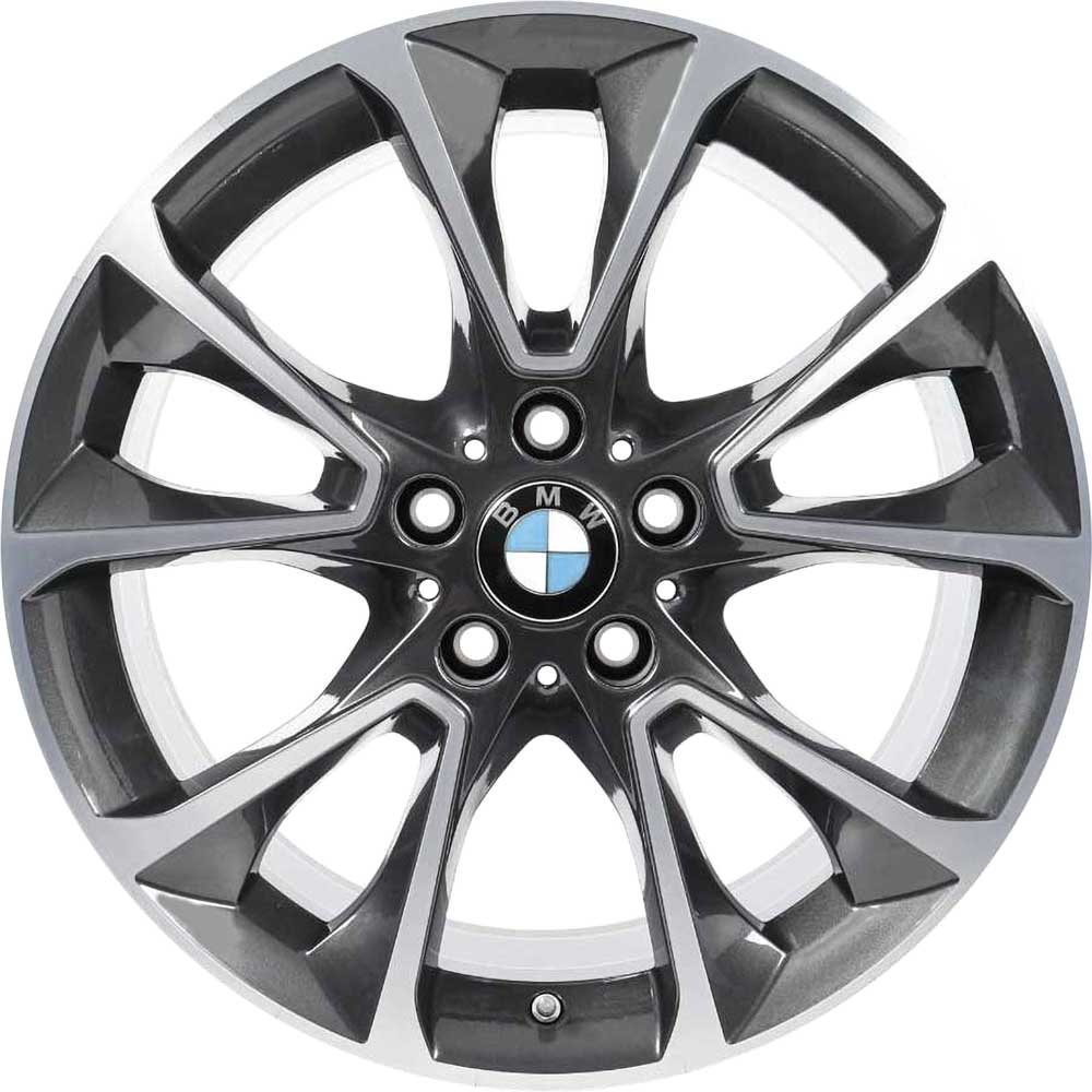 BMW 449 Orbit Grey with Bright Turned Alloy Wheel Product Image #1