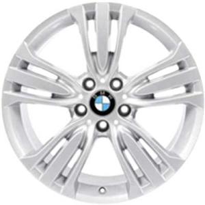 19" BMW 447 Reflex Silver alloy wheel