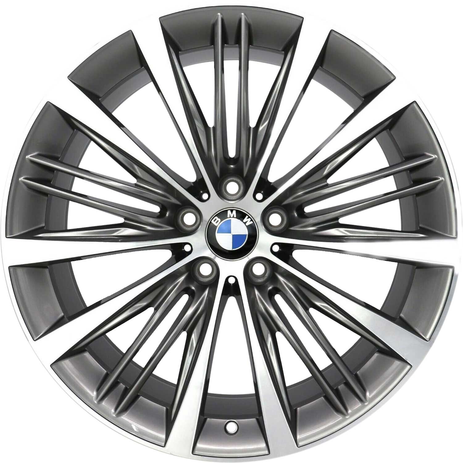 BMW 463 Ferric Grey with Bright Turned Alloy Wheel Product Image #1