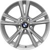 BMW 385 Reflex Silver Wheel Img 1