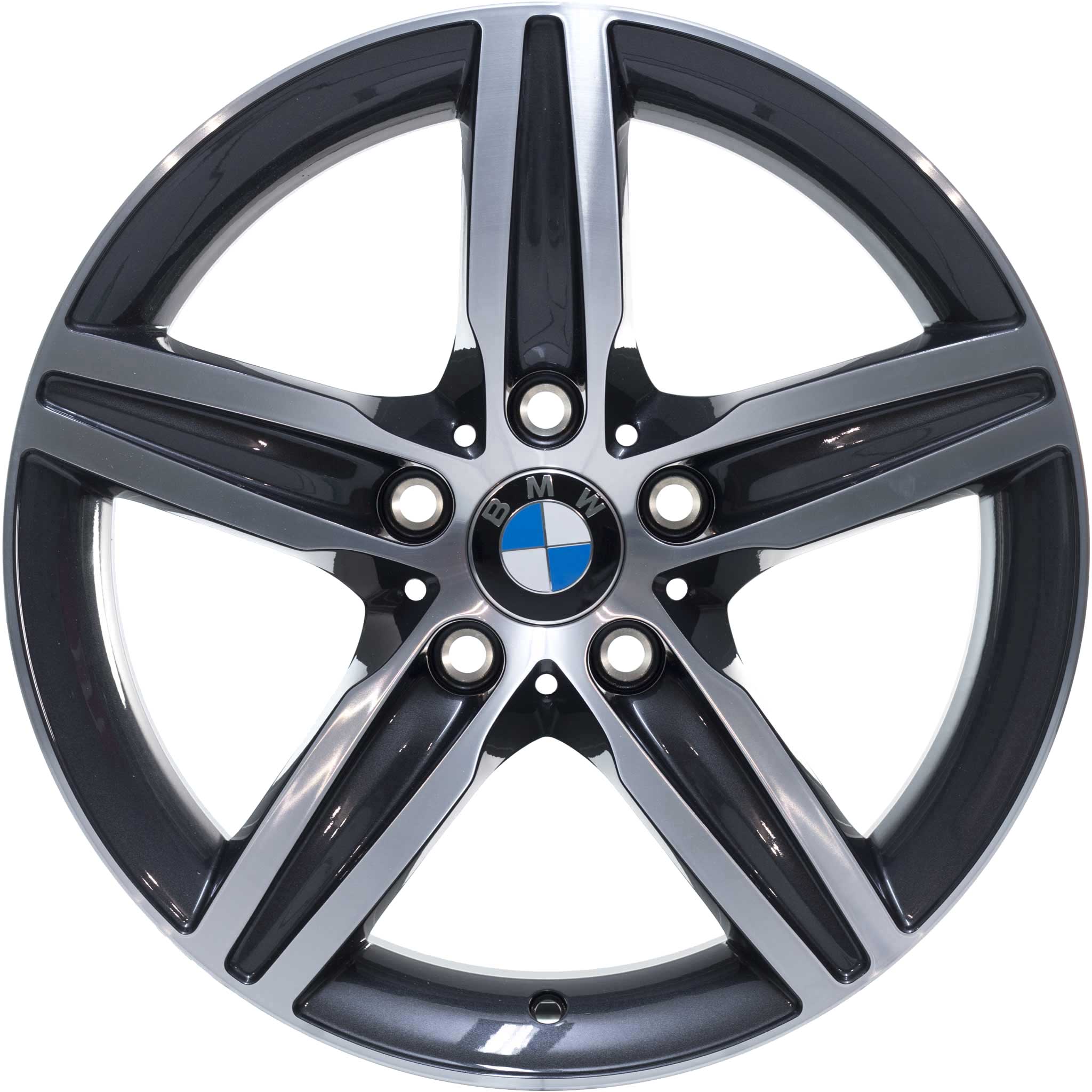 BMW 379 Orbit Grey with Bright Turned Alloy Wheel Product Image #1