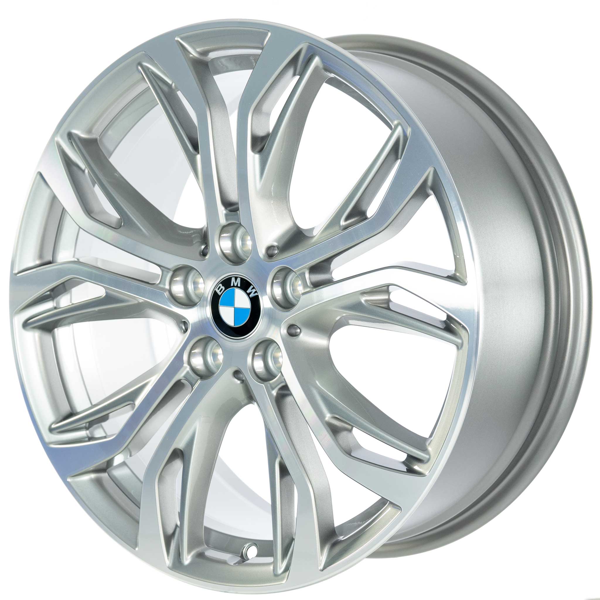 BMW 566 Ferric Grey with Bright Turned Alloy Wheel Product Image #2