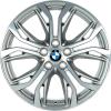 BMW 566 Ferric Grey with Bright Turned Wheel Img 1