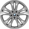BMW 567 Reflex Silver with Bright Turned Wheel Img 1