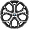 BMW 569 Orbit Grey with Bright Turned Wheel Img 1