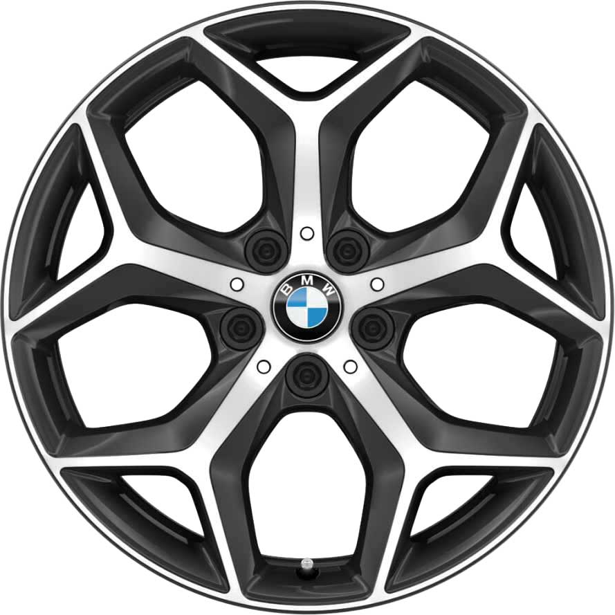 BMW 569 Orbit Grey with Bright Turned Alloy Wheel Product Image #1