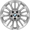 BMW 546 Reflex Silver with Bright Turned Wheel Img 1