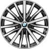 BMW 488 Orbit Grey with Bright Turned Wheel Img 1